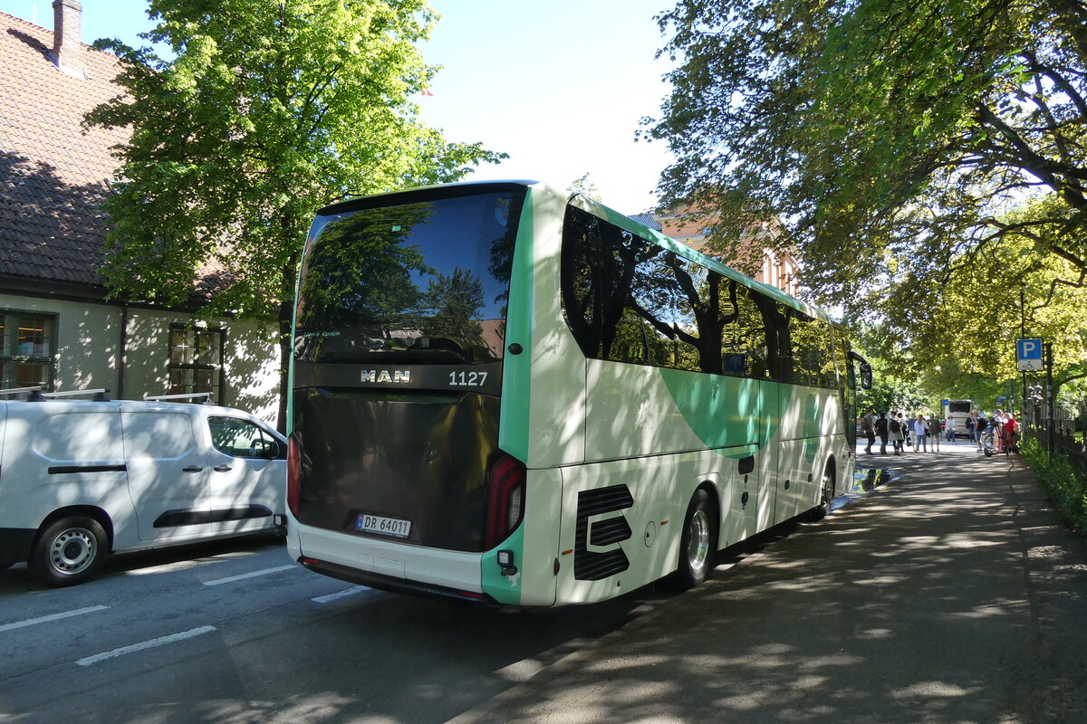 (288'999) - Tide, Bergen - Nr. 1127/DR 64'011 - MAN am 19. Juni 2026 in Trondheim, Nidaros Kathedrale