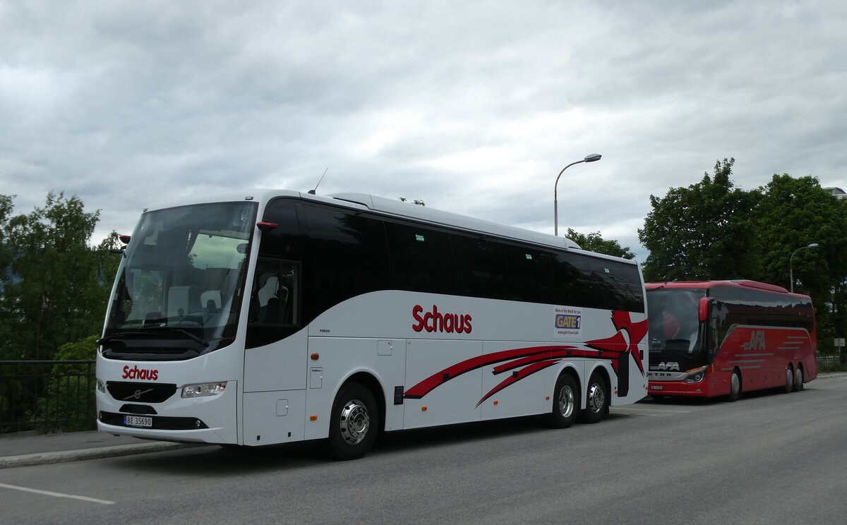 (289'028) - Schaus, Vestby - BE 35'690 - Volvo am 19. Juni 2026 in Lillehammer, Parkhaus