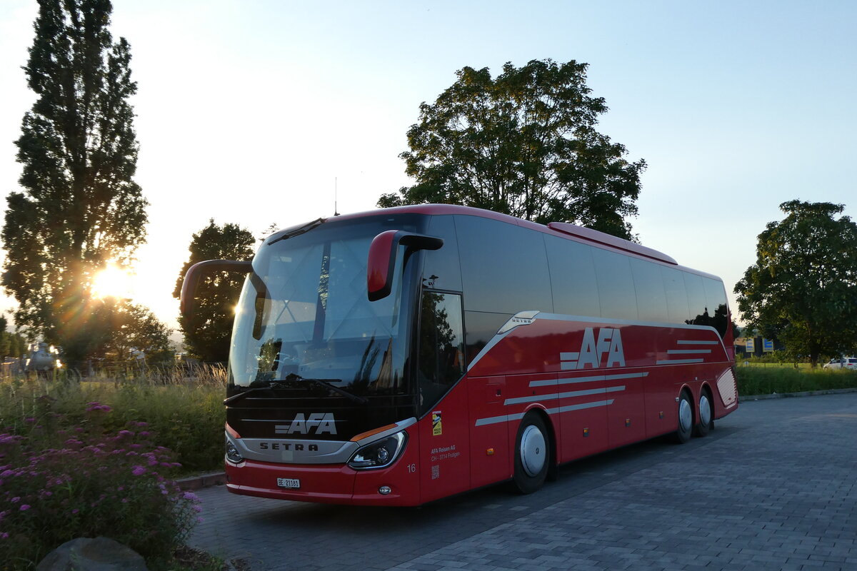 (289'169) - Aus der Schweiz: AFA Adelboden - Nr. 16/BE 21'181 - Setra am 21. Juni 2026 in Guxhagen, Hotel Montana
