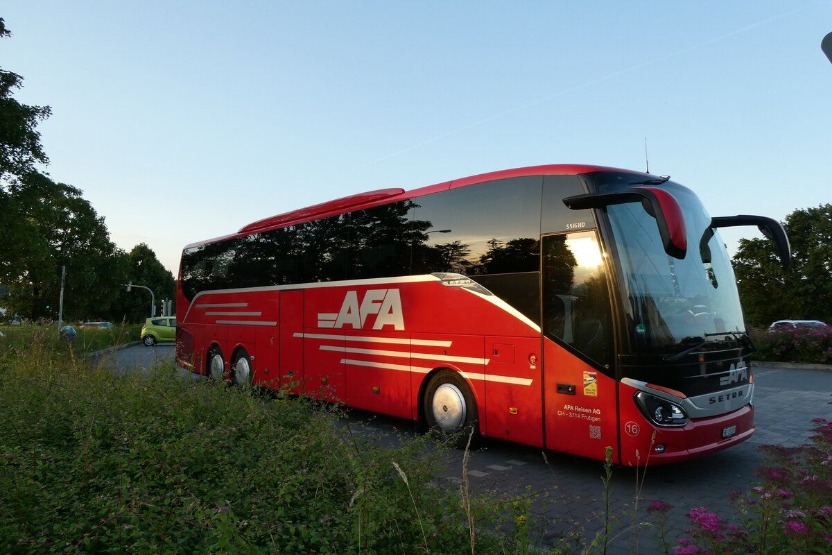 (289'171) - Aus der Schweiz: AFA Adelboden - Nr. 16/BE 21'181 - Setra am 21. Juni 2026 in Guxhagen, Hotel Montana