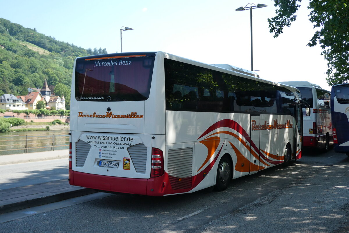 (289'184) - Wissm�ller, Michelstadt - ERB-CR 747 - Mercedes am 22. Juni 2026 in Heidelberg, Neckarm�nzplatz
