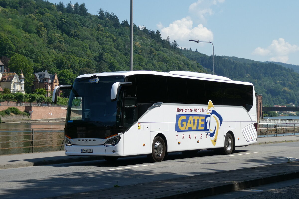 (289'186) - Aus Rum�nien: Gate 1 Travel - IF 09 CKP - Setra am 22. Juni 2026 in Heidelberg, Neckarm�nzplatz