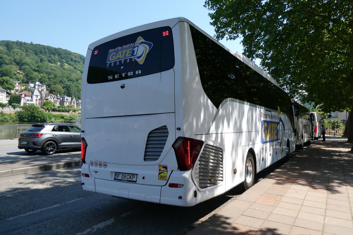 (289'187) - Aus Rum�nien: Gate 1 Travel - IF 09 CKP - Setra am 22. Juni 2026 in Heidelberg, Neckarm�nzplatz