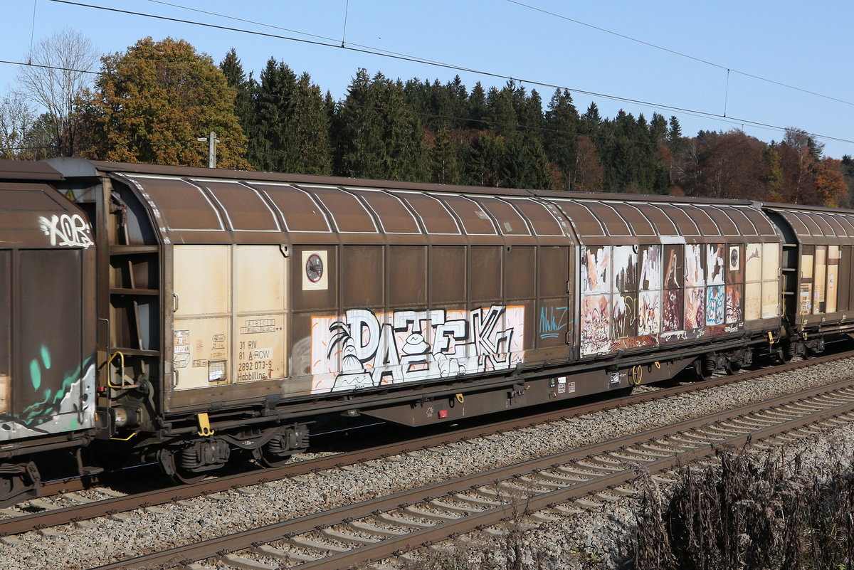 2892 073 (Habbiillns) am 9. November 2020 bei Grabensts�tt.