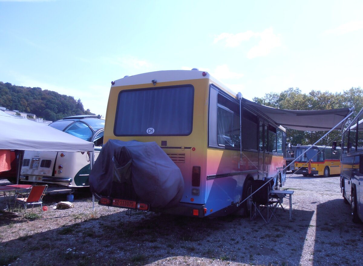 (289'323) - Fend, Altendorf - SZ 113'075 - Vetter (ex AVG Grindelwal Nr. 19) am 15. August 2026 in Wettingen, Zirkuswiese