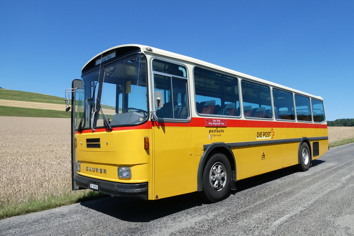 (289'375) - Rupp, Zumikon - ZH 89'802 - Saurer/T�scher (ex Eyer, Gamsen; ex P 24'401) am 4. Juli 2026 in Weisslingen, Theiligerstrasse