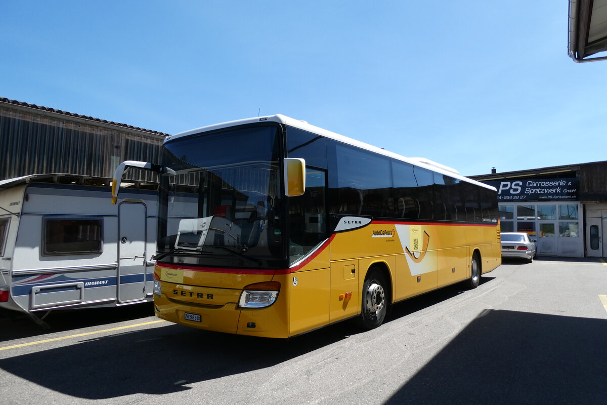 (289'393) - Rupp, Zumikon - ZH 288'818 - Setra (ex Bundi, Disentis PID 5619) am 4. Juli 2026 in Russikon, Garage