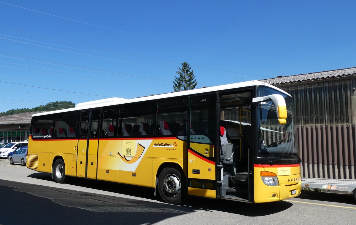 (289'408) - Rupp, Zumikon - ZH 288'818 - Setra (ex Bundi, Disentis PID 5619) am 4. Juli 2026 in Russikon, Garage