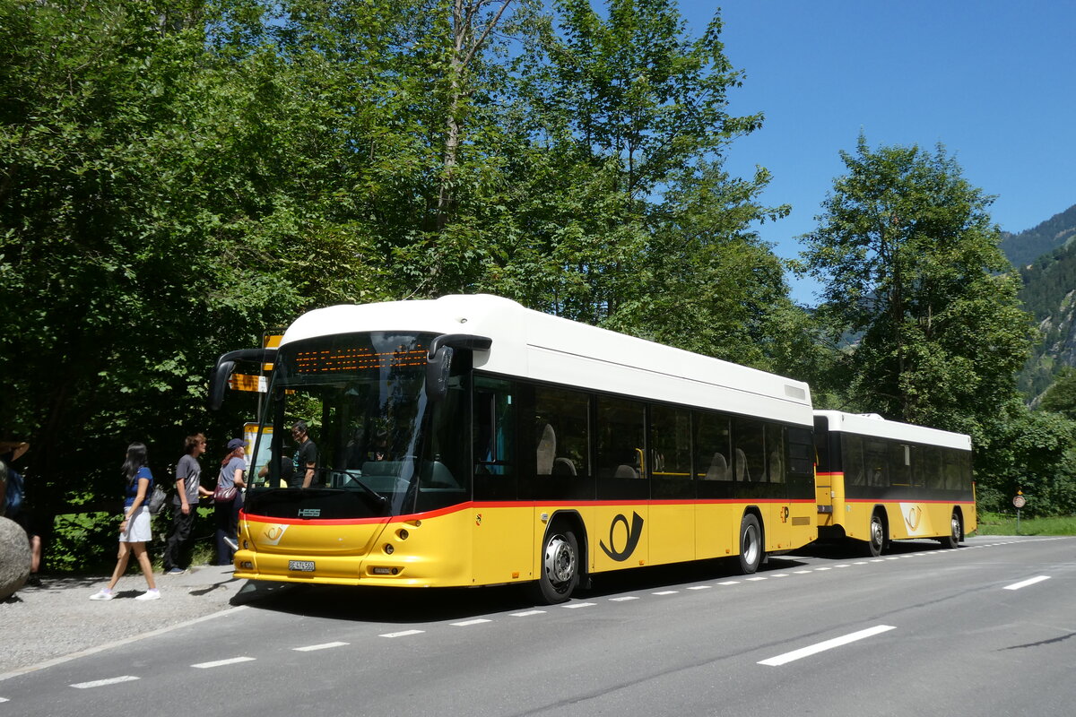 (289'466) - PostAuzto Bern - BE 474'560/PID 10'247 - Hess am 6, Juli 2026 in Tr�mmelbach, Tr�mmelbachf�lle