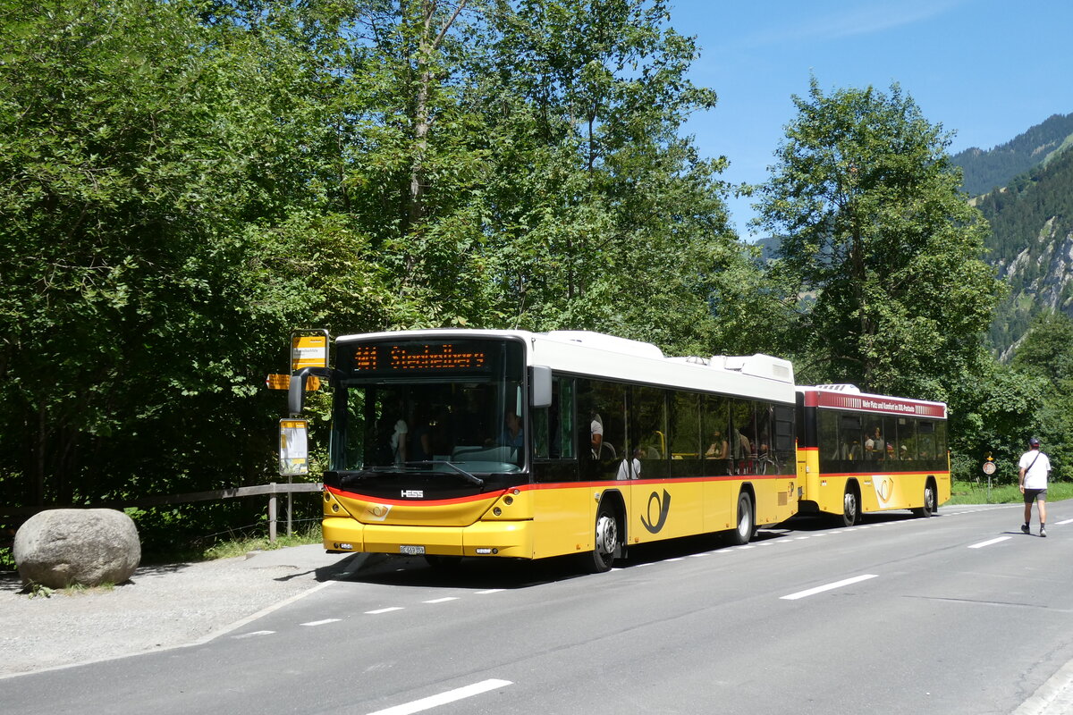 (289'471) - PostAuto Bern - BE 669'359/PID 10'147 - Hess (ex Nr. 6; ex Klopfstein, Laupen Nr. 6) am 6. Juli 2026 in Tr�mmelbach, Tr�mmelbachf�lle
