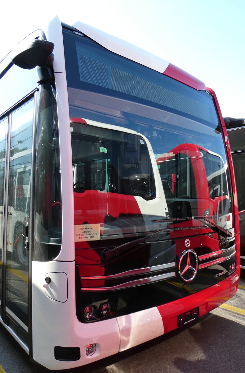 (289'538) - TPF Fribourg - (147'412) - eMercedes am 11. Juli 2026 in Winterthur, Daimler Buses (Teilaufnahme)