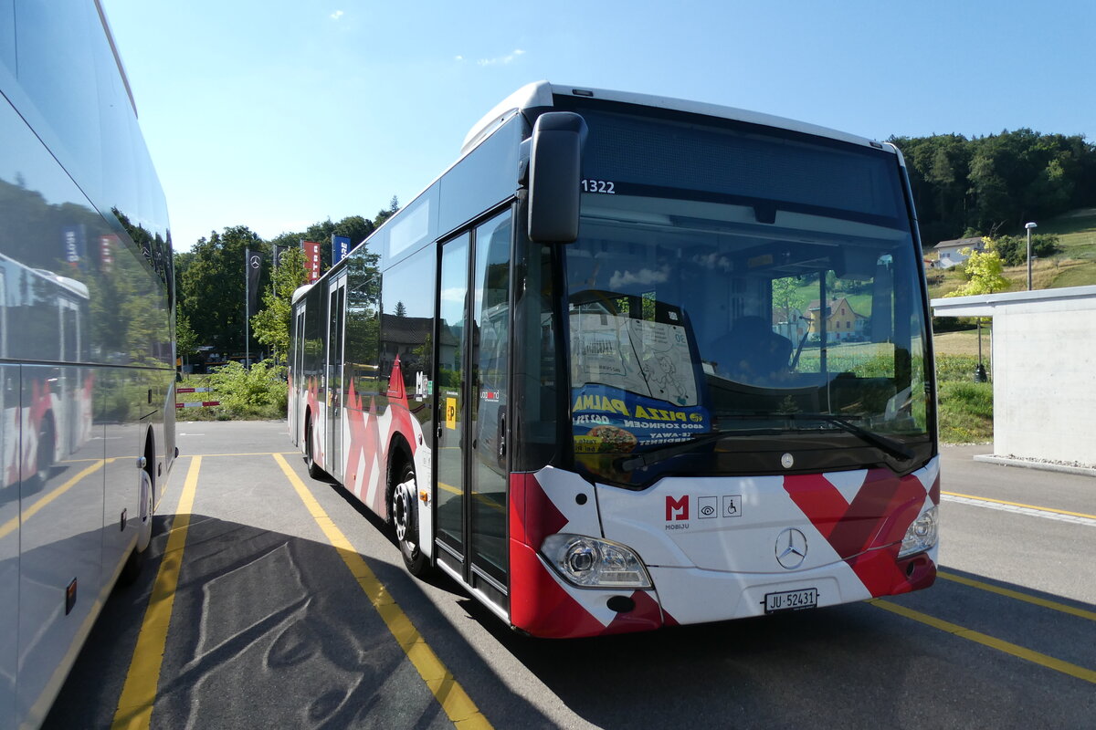 (289'553) - CarPostal Ouest - JU 52'431/PID 11'322 - Mercedes am 11. Juli 2026 in Winterthur, Daimler Buses