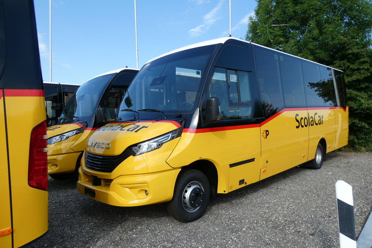(289'669) - CarPostal Ouest - PID 12'584 - Iveco/K-Bus am 18. Juli 2026 in Kerzers, Interbus