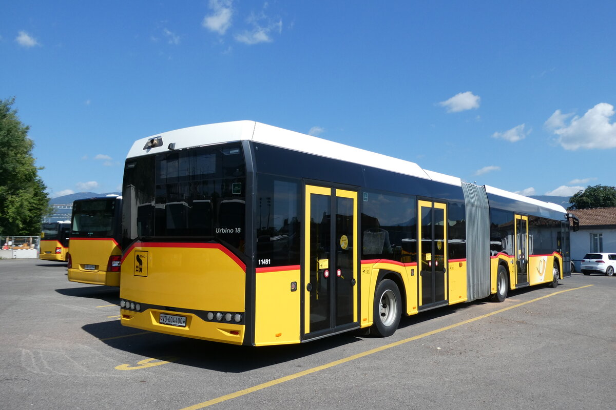 (289'697) - CarPostal Ouest - VD 604'400/PID 11'491 - Solaris am 18. Juli 2026 in Yverdon, Garage