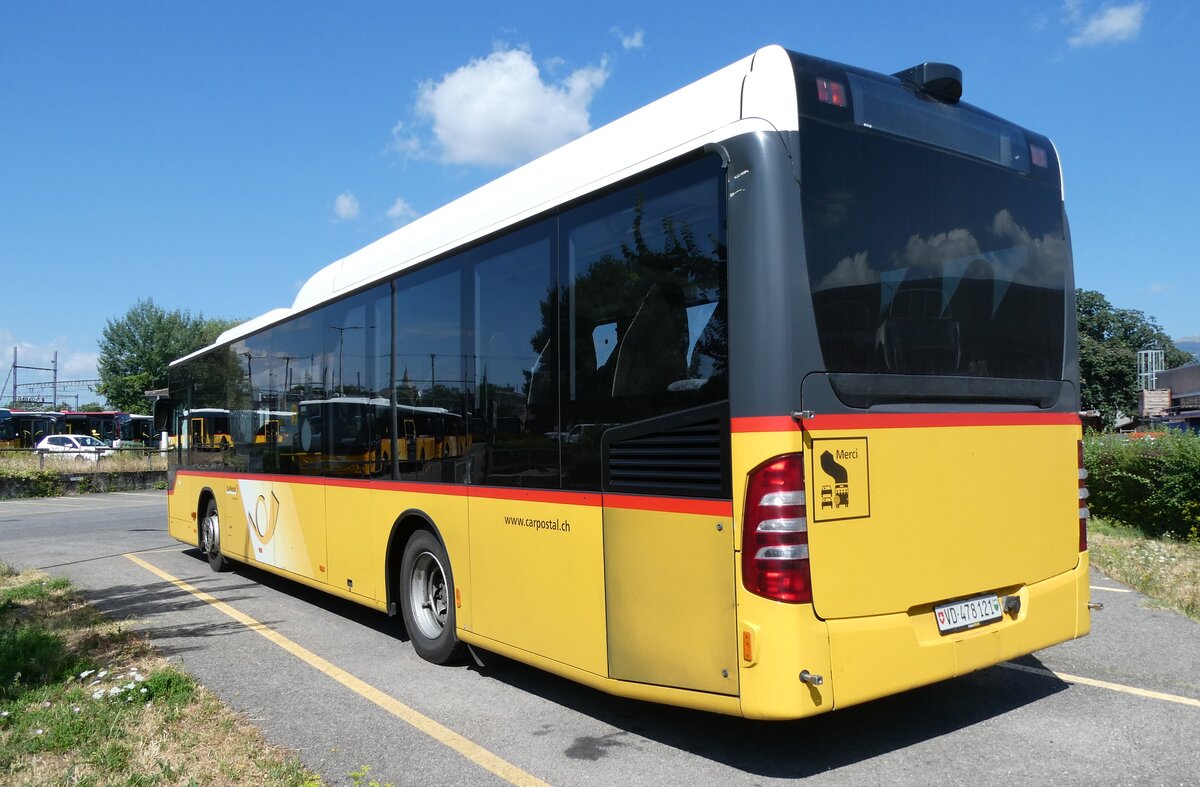 (289'701) - CarPostal Ouest - VD 478'121/PID 5513 - Mercedes (ex ARCC Aubonne) am 18. Juli 2026 in Yverdon, Garage