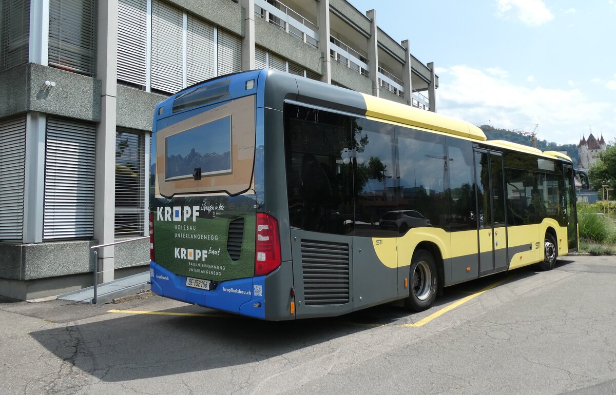 (289'725) - STI Thun - Nr. 156/BE 752'156 - Mercedes am 19. Juli 2026 in Thun, Garage