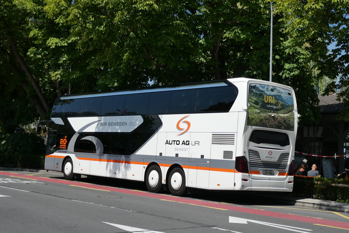 (289'751) - AAGU Altdorf - Nr. 17/UR 9000 - Setra am 21. Juli 2026 beim Bahnhof Luzern