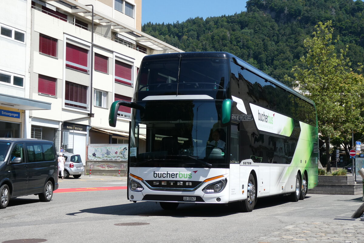 (289'761) - Bucher, Dierikon - Nr. 37/LU 15'567 - Setra am 22. Juli 2026 in Thun, Berntorplatz