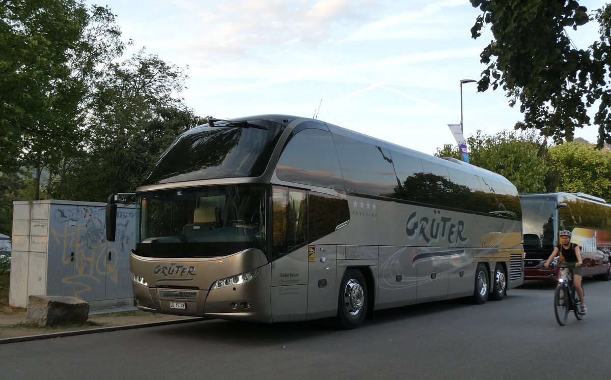 (289'765) - Gr�ter, Hochdorf - Nr. 8/LU 15'748 - Neoplan am 23. Juli 2026 in Thun, Strandbad