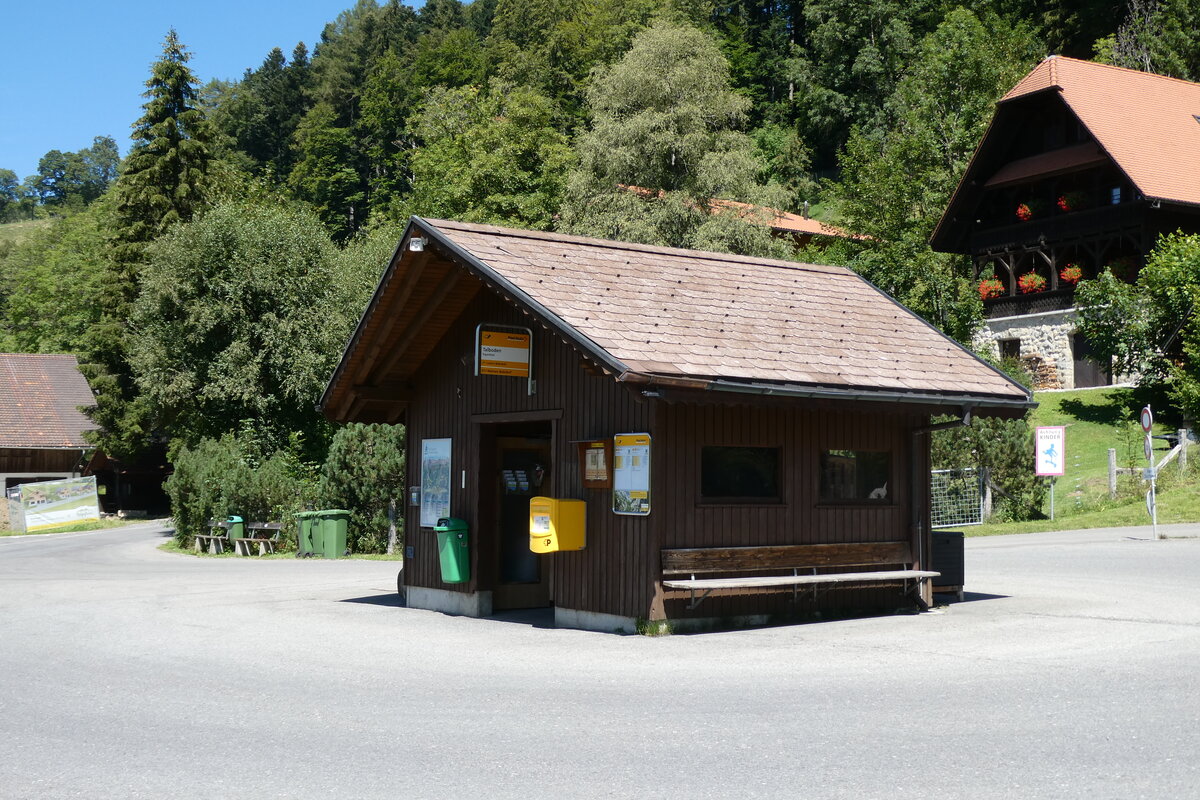 (289'784) - PostAuto-Haltestelle am 24. Juli 2026 in Eigenthal, Talboden