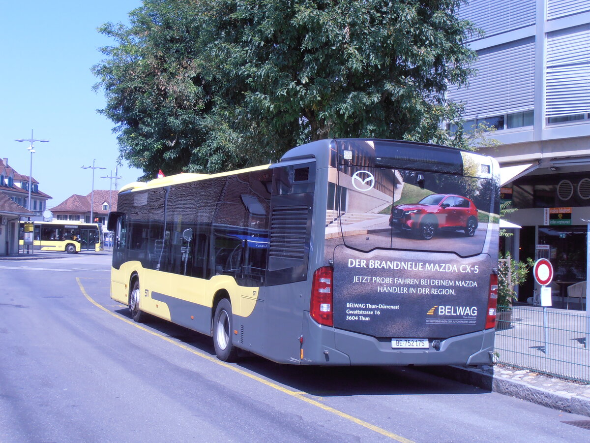 (290'072) - STI Thun - Nr. 175/BE 752'175 - Mercedes am 2. August 2026 bei der Schiffl�ndte Thun