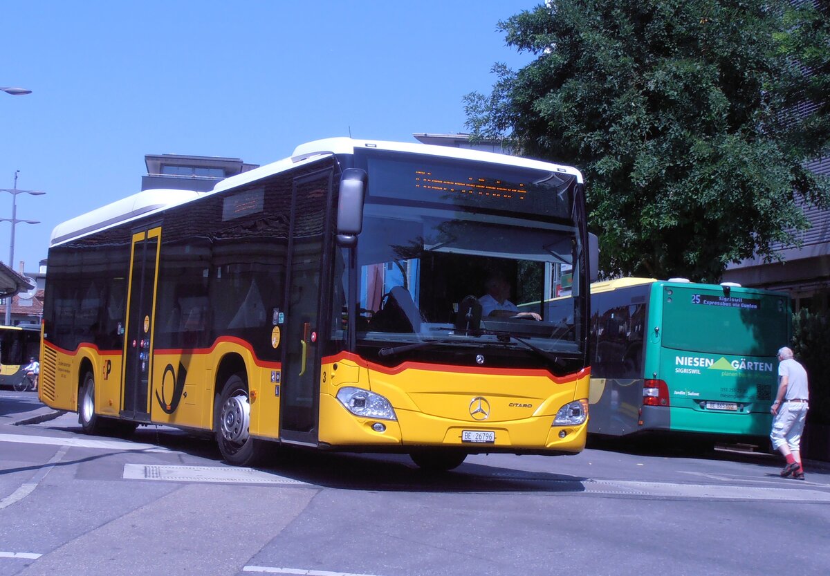 (290'074) - ASK Schangnau - Nr. 3/BE 26'796/PID 11'934 - Mercedes am 2. August 2026 beim Bahnhof Thun