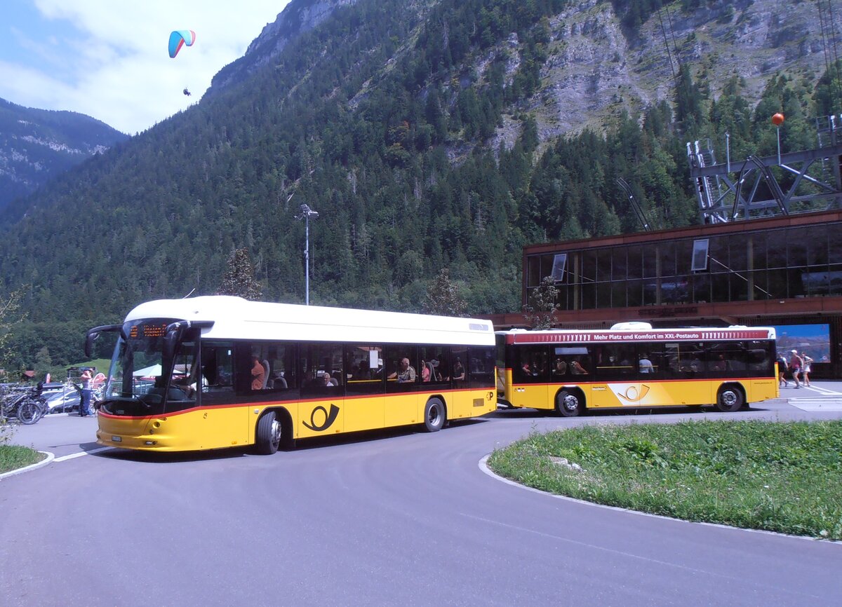 (290'107) - PostAuto Bern - BE 475'161/PID 10'248 - Hess am 4. August 2026 in Stechelberg, Schilthornbahn