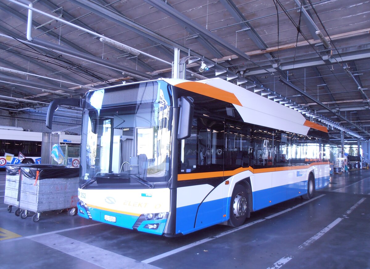 (290'180) - VBL Luzern - Nr. 352/LU 15'054 - eSolaris am 8. August 2026 in Luzern, Depot