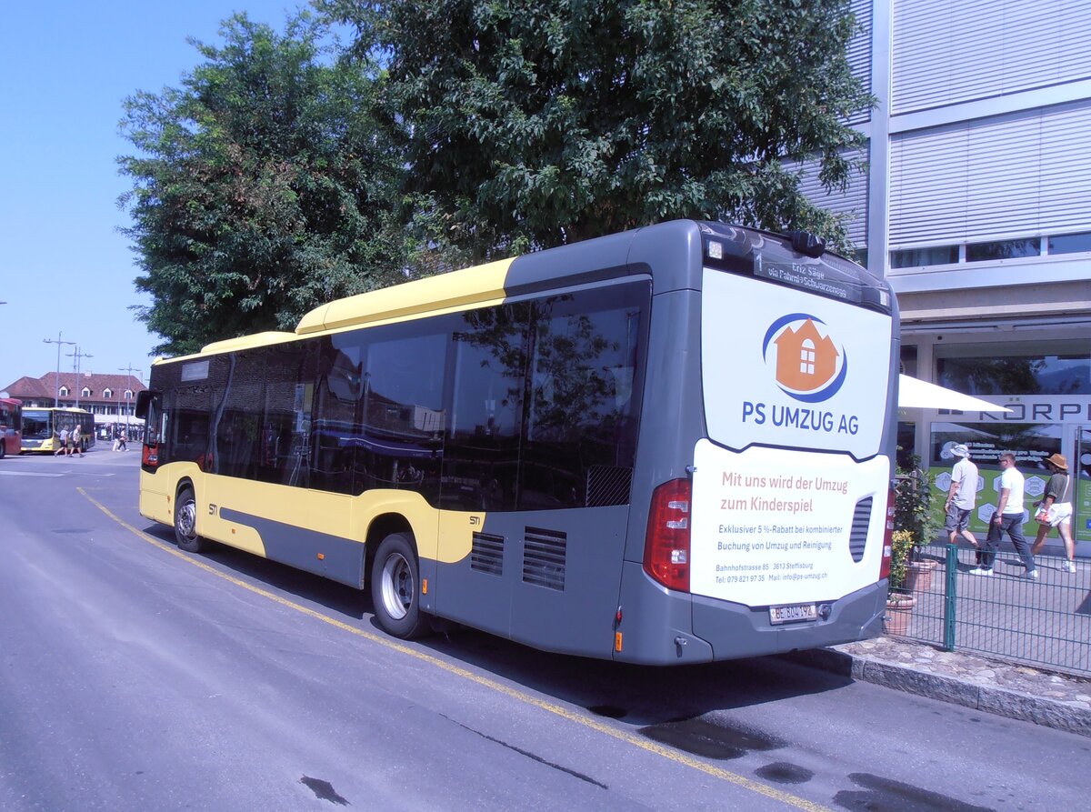 (290'217) - STI Thun - Nr. 192/BE 804'192 - Mercedes am 11. August 2026 bei der Schiffl�ndte Thun