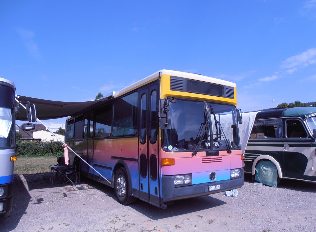 (290'285) - Fendy, Altendorf - SZ 113'075 - Vetter (ex AVG Grindelwald Nr. 19) am 15. August 2026 in Wettingen, Zirkuswiese