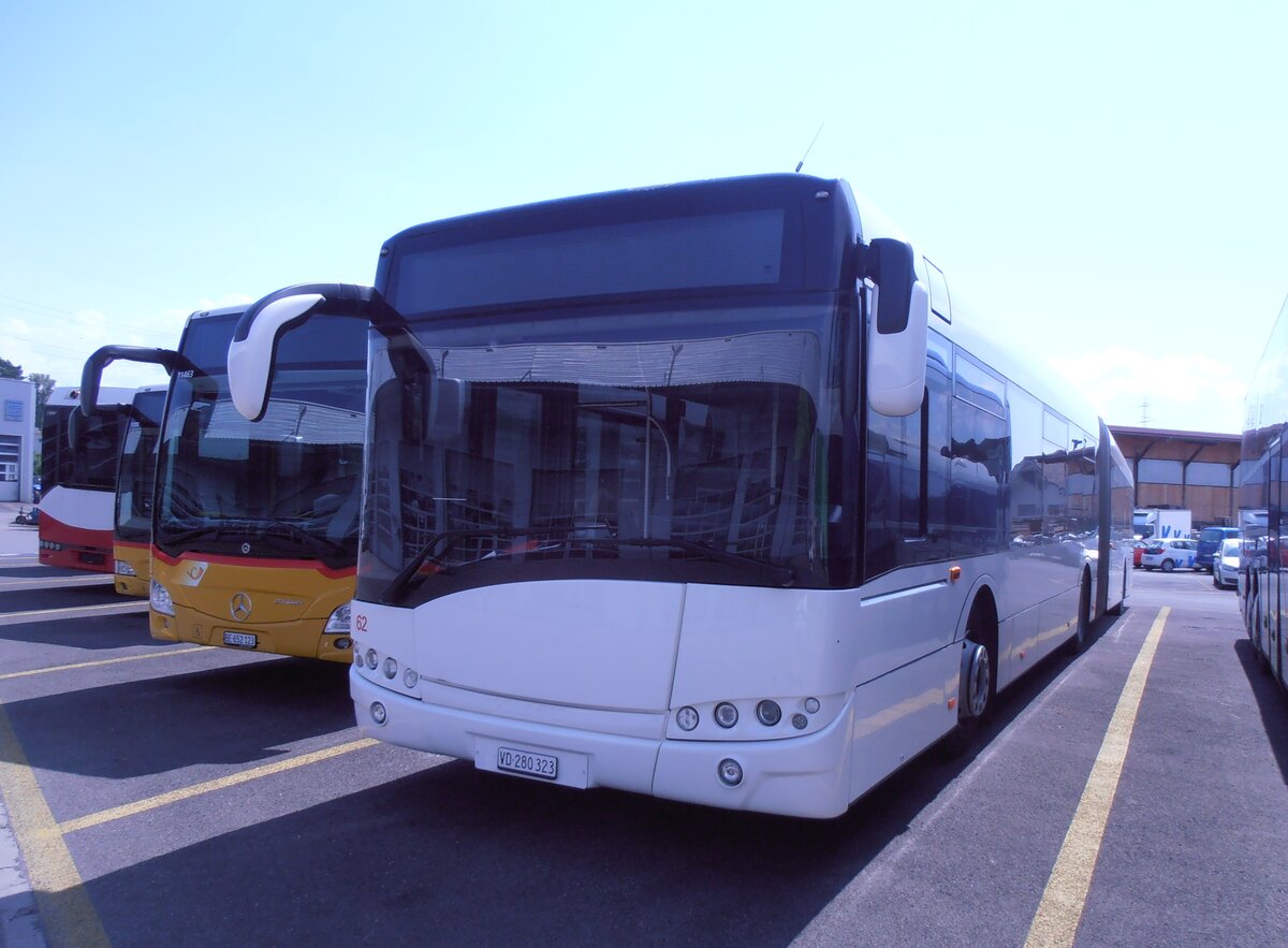 (290'343) - Overney, Vevey - Nr. 62/VD 280'323 - Solaris (ex AAGR Rothenburg Nr. 10) am 15. August 2026 in Kerzers, Interbus