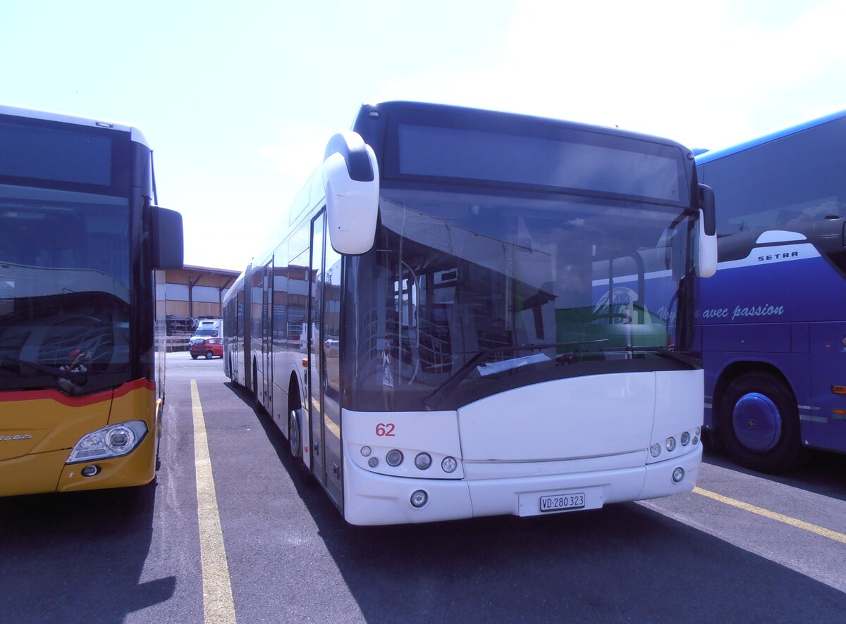 (290'344) - Overney, Vevey - Nr. 62/VD 280'323 - Solaris (ex AAGR Rothenburg Nr. 10) am 15. August 2026 in Kerzers, Interbus