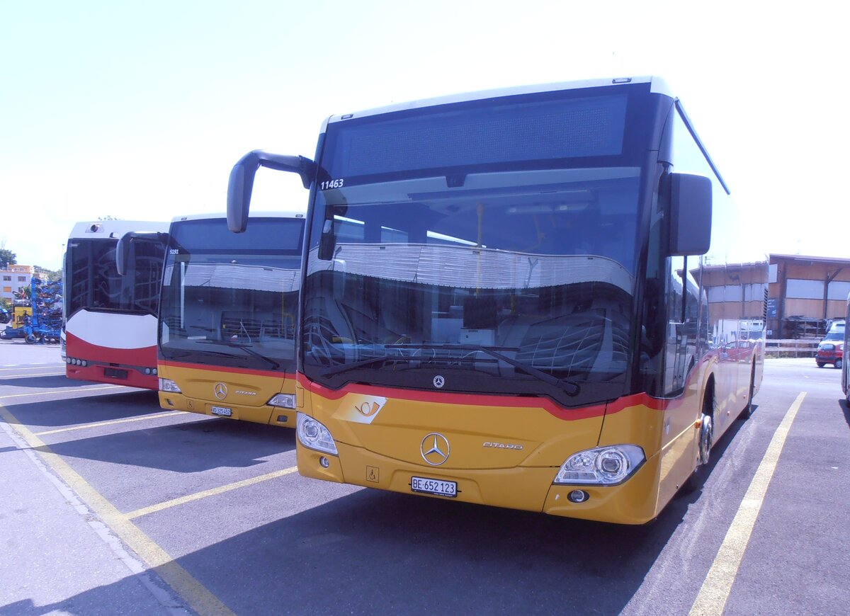 (290'345) - PostAuto Bern - Nr. 9/BE 652'123/PID 11'463 - Mercedes am 15. August 2026 in Kerzers, Interbus