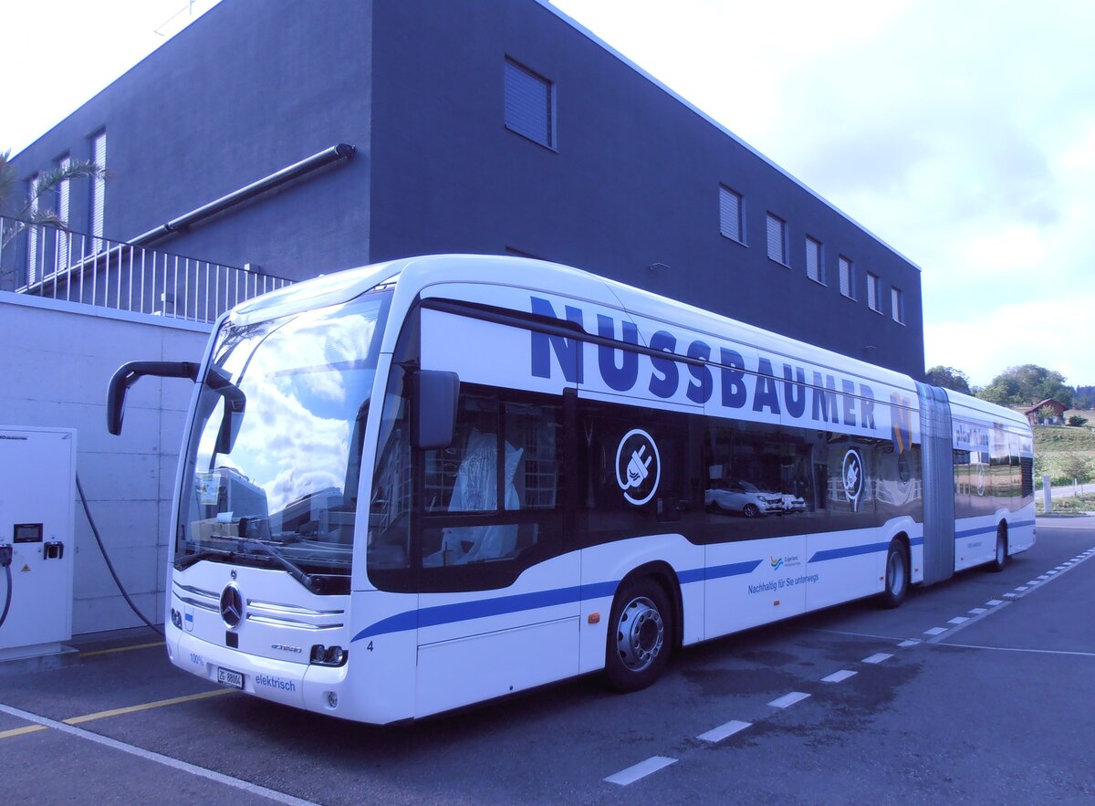 (290'413) - ZVB Zug - Nr. 4/ZG 88'004 - eMercedes am 22. August 2026 in Winterthur, Daimler Buses