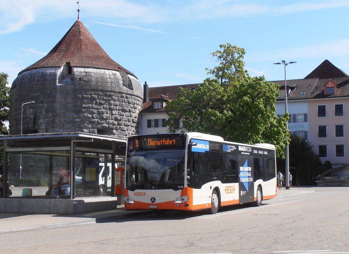 (290'602) - BSU Solothurn - Nr. 1278/SO 203'278 - Mercedes am 1. September 2026 in Solothurn, Amthausplatz