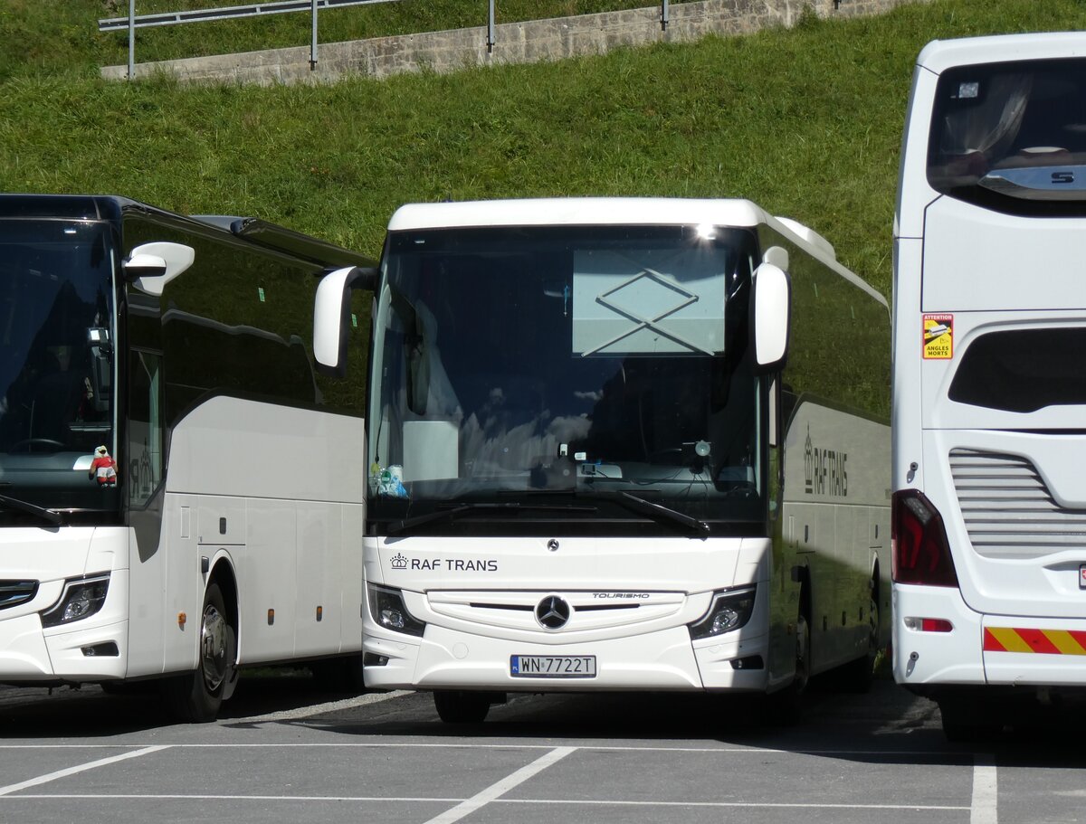 (290'796) - Aus Polen: Raf Trans, Warszawa - WN 7722T - Mercedes am 11. September 2026 in Grindelwald, Grund
