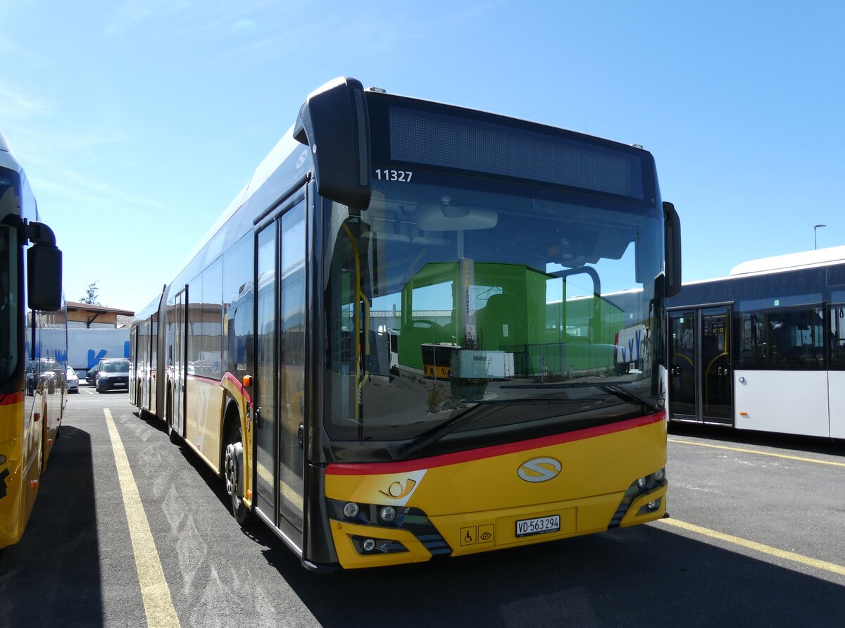 (290'950) - CarPostal Ouest - VD 563'294/PID 11'327 - Solaris am 19. September 2026 in Kerzers, Interbus