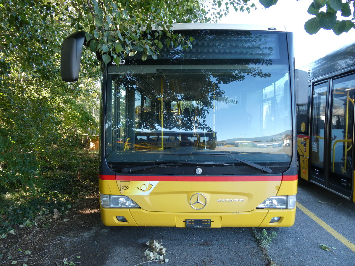(291'061) - CarPostal Ouest - PID 4642 - Mercedes am 26. September 2026 in Yverdon, Garage
