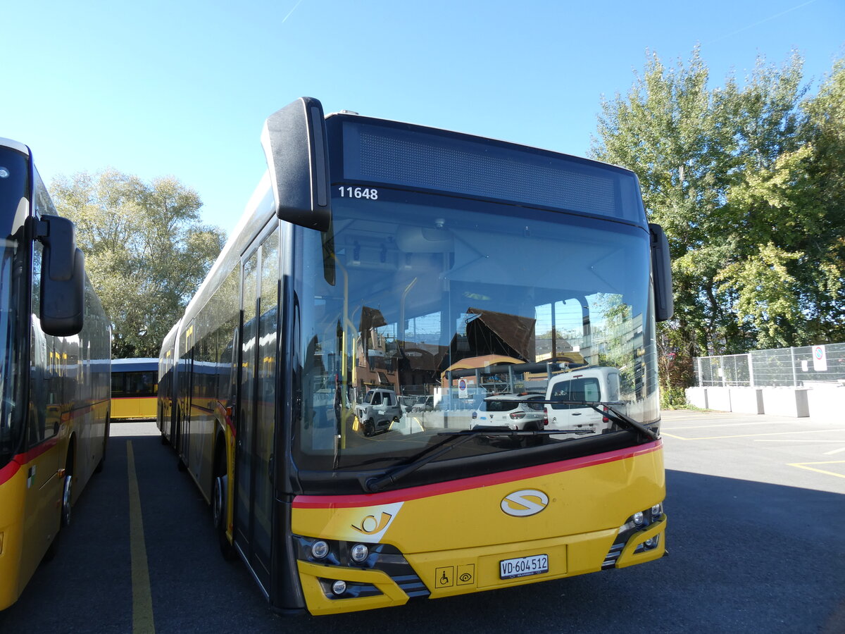 (291'081) - CarPostal Ouest - VD 604'512/PID 11'648 - Solaris am 26. September 2026 in Yverdon, Garage