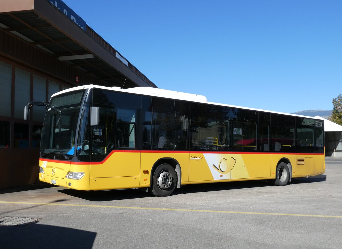 (291'087) - CarPostal Ouest - VD 605'745/PID 5608 - Mercedes (ex JU 65'082; ex Nr. 15) am 26. September 2026 in Yverdon, Garage