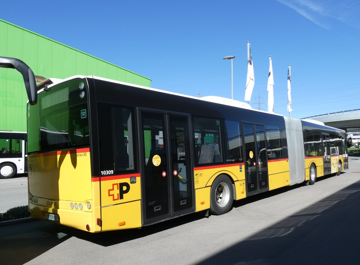(291'111) - PostAuto Bern - Nr. 10'309/BE 820'681/PID 10'309 - Solaris (ex Nr. 681) am 26. September 2026 in Kerzers, Interbus