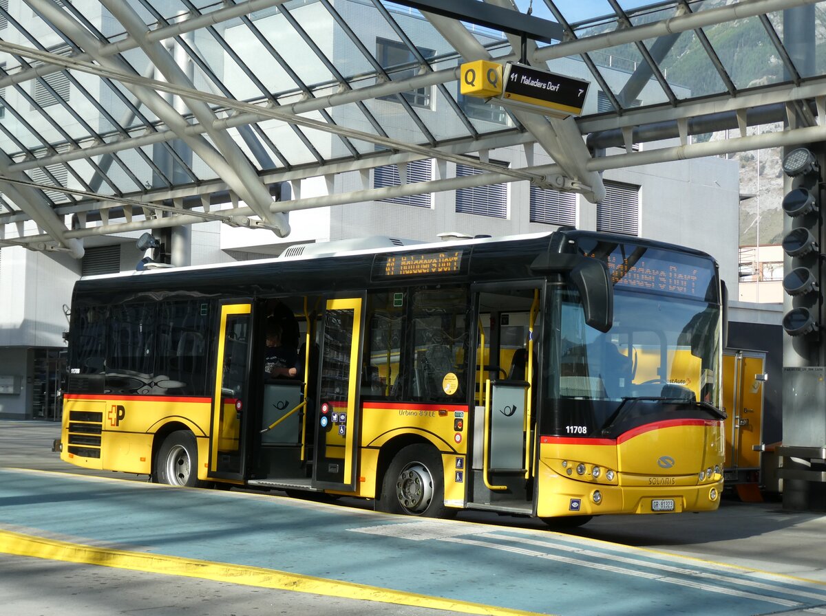 (291'238) - PostAuto Graub�nden - GR 81'323/PID 11'708 - Solaris am 29. September 2026 in Chur, Postautostation