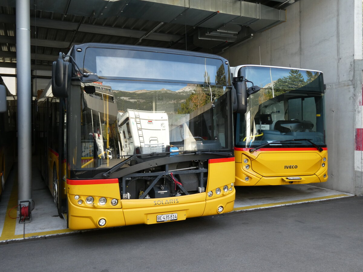 (291'243) - PostAuto Bern - Nr. 7/BE 435'814/PID 5576 - Solaris (ex Lengacher, Wichtrah) am 29. September 2026 in Chur, Garage