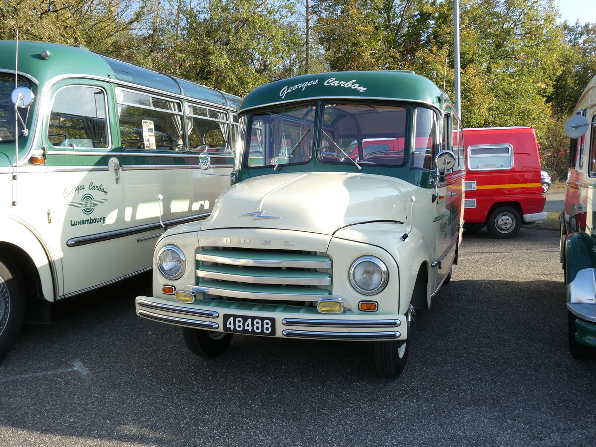 (291'331) - Aus Luxemburg: Carbon, Luxembourg - 48'488 - Opel am 2. Oktober 2026 in Wissembourg, AAF-Museum
