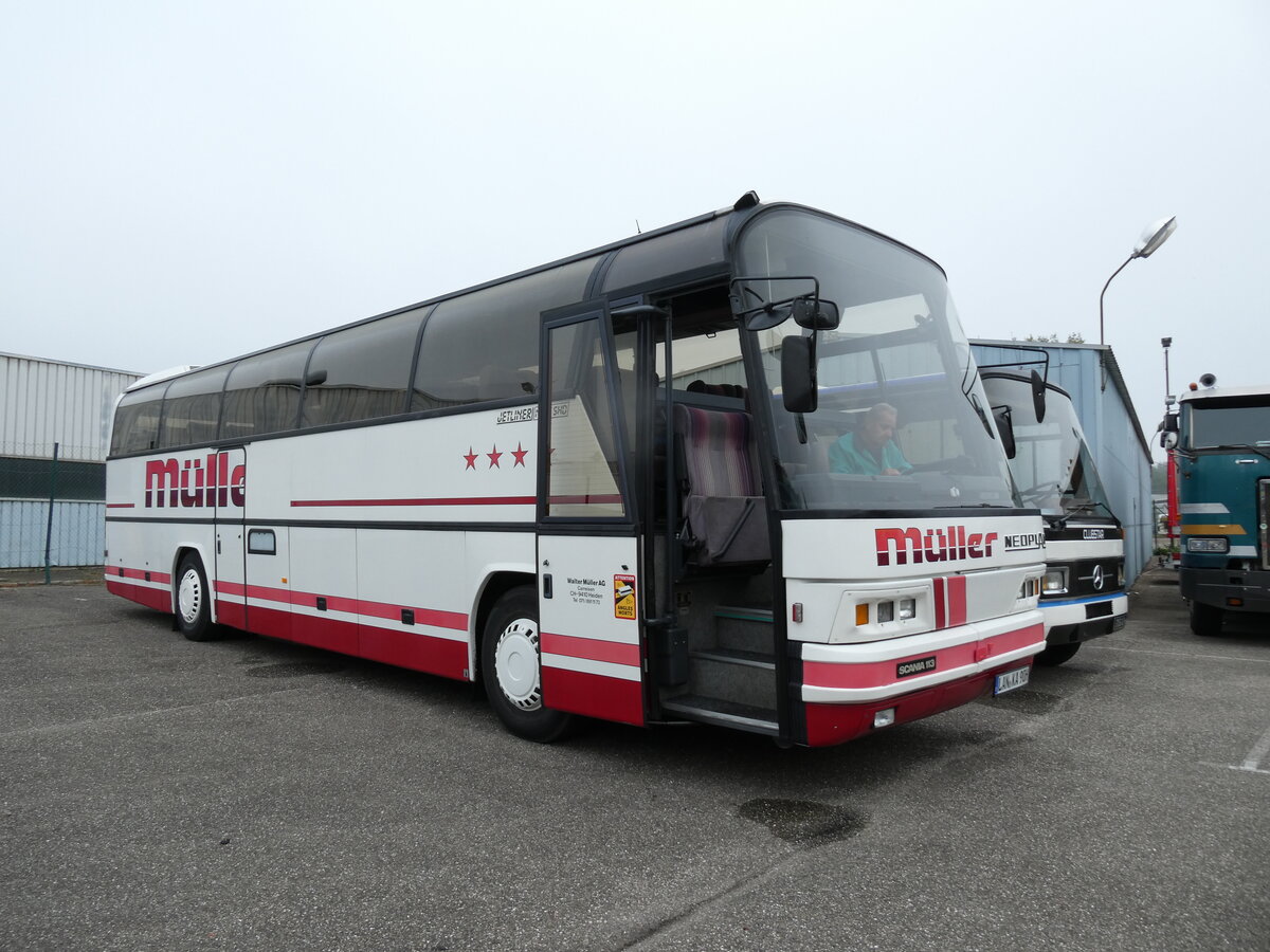 (291'366) - Aus Deutschland: M�ller, Heiden (Auw�rter) - LAN-KA 90H - Neoplan am 3. Oktober 2026 in Wissembourg, AAF-Museum