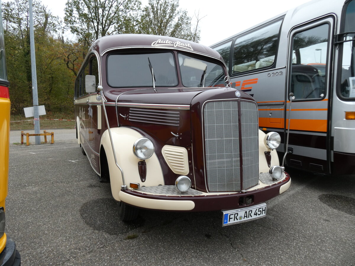(291'378) - Aus Deutschland: Rast, Hartheim - FR-AR 45H - Mercedes am 3. Oktober 2026 in Wissembourg, AAF-Museum