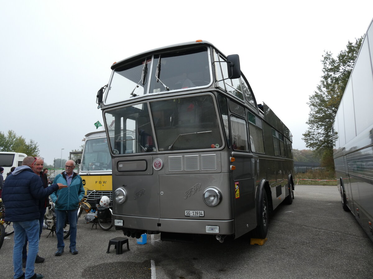(291'406) - Aus der Schweiz: Schneider, Schmerikon - SG 13'934 - FBW/T�scher, Hochlenker (ex Basler, Hofstetten; ex VBZ Z�rich Nr. 244) am 3. Oktober 2026 in Wissembourg, AAF-Museum
