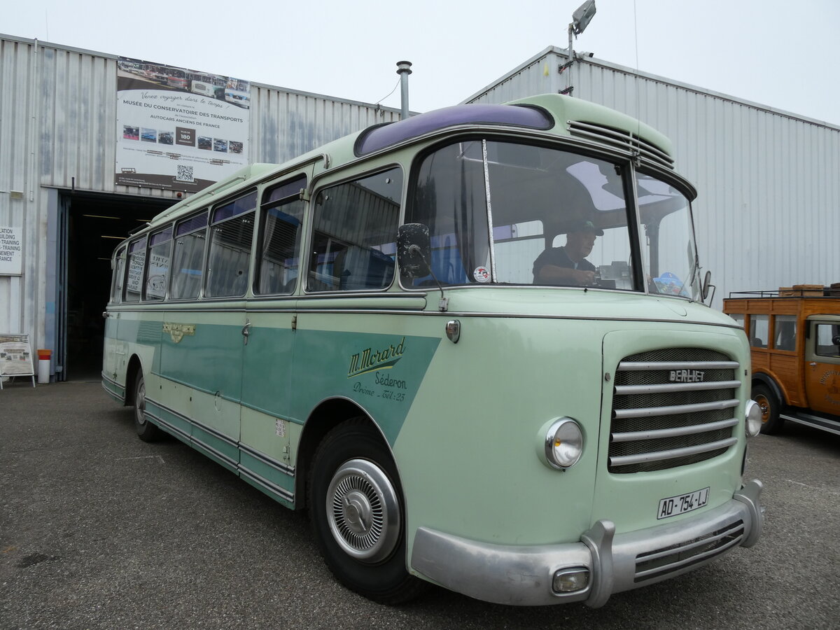 (291'421) - Morard, S�deron (AAF) AD 754 LJ . Berliet/Gangloff Colmar am 3. Oktober 2026 in Wissembourg, Museum
