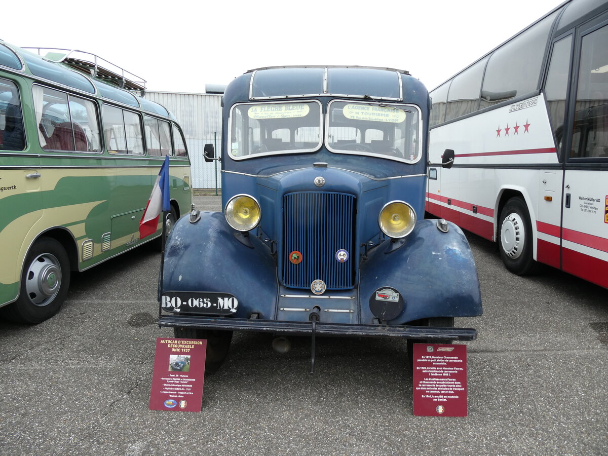 (291'425) - Rey, Pralognan - BQ 065 MQ - Unic am 3. Oktober 2026 in Wissembourg, AAF-Museum