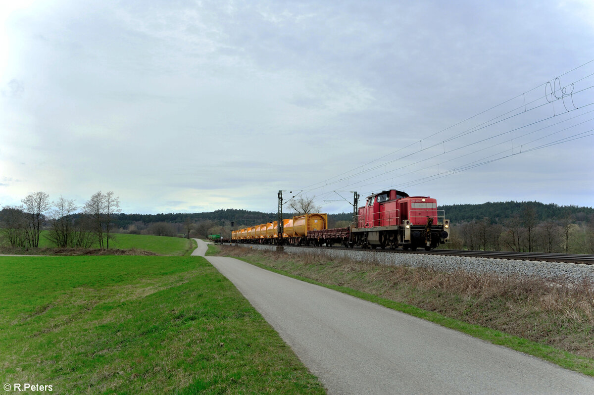 294 645-7 mit der Sonntags �bergabe N�rnberg - Neumarkt/Oberpfalz bei P�lling. 17.03.24